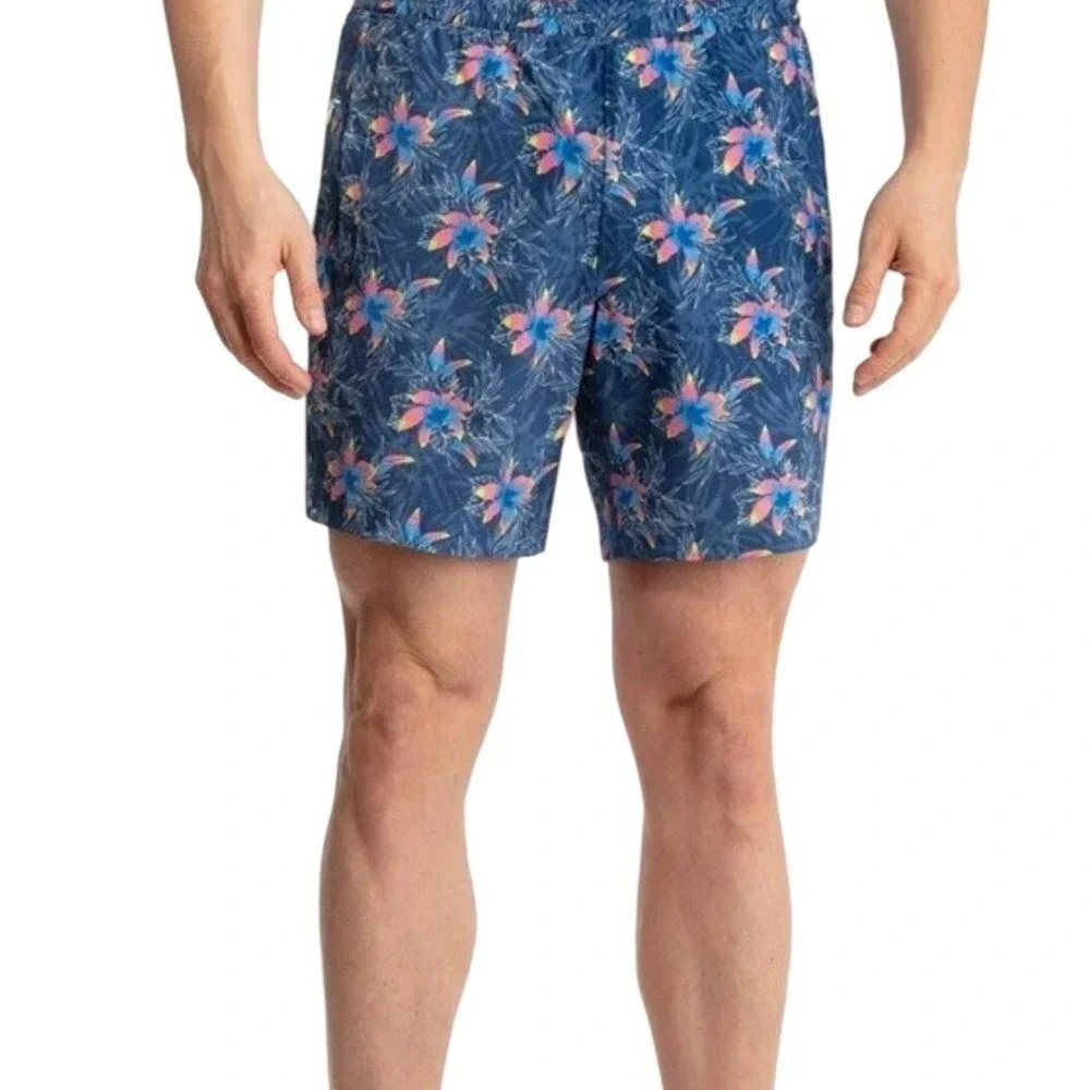Birddogs Men Captain South Americas‎ Blue Lined Athletic Size Medium Classic Fit